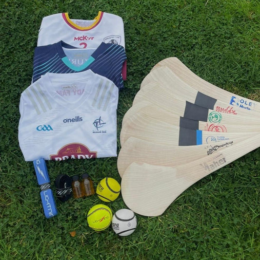 What is used in the Irish sport of hurling?