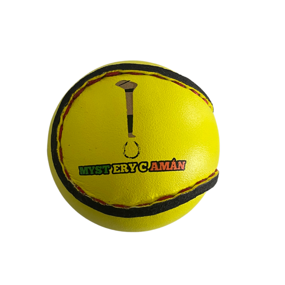 Mystery Camán Sliotar – Premium Hurling Ball Size 4 & 5 | Match Ready & Durable | Ideal for Training and Competition