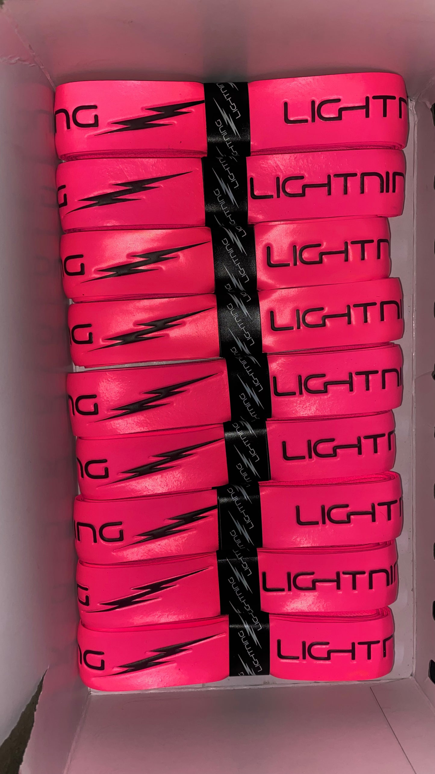 XL Pink/Black Lightning Grips – Now Only €4.99!