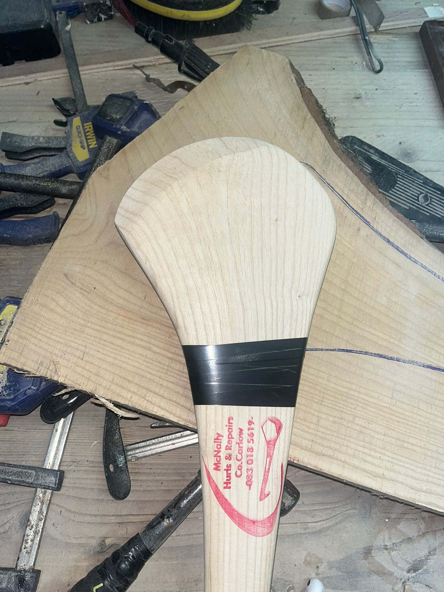 McNally Hurls – Handcrafted Ash Hurl Made in Ballinabranna, Co. Carlow