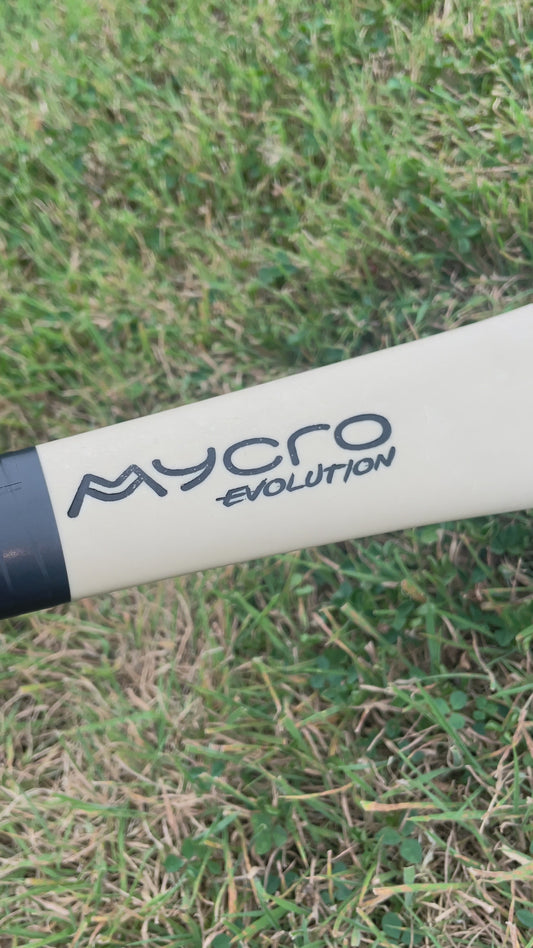 Mycro Evolution Brown, Blue & Purple Hurley – Carbon Fibre Hurling Stick | Sizes 20”–36”