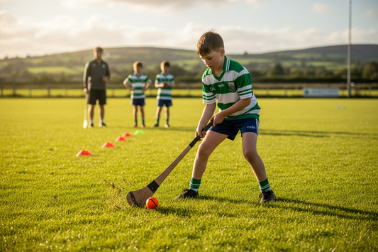 How Young Shinty Players Build First Touch and Control