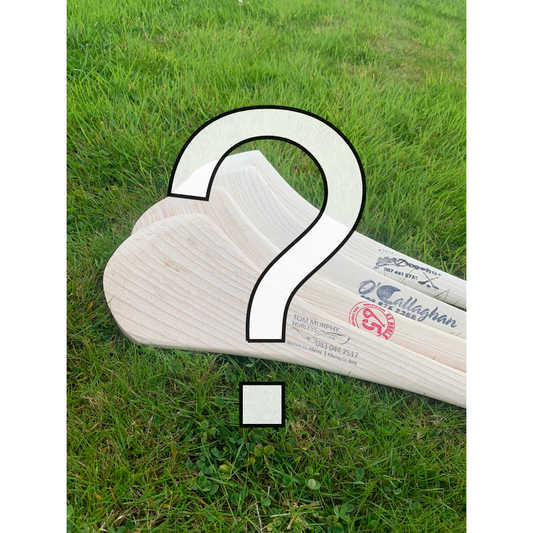 Mystery Hurley Juvenile Hurl – Sizes 10" to 16" + Free Grip | Starter Ash Hurley for Toddlers & Young Beginners