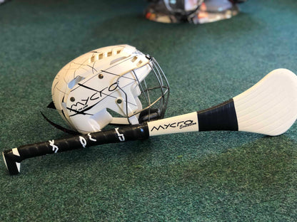Mycro Evolution Brown, Blue & Purple Hurley – Carbon Fibre Hurling Stick | Sizes 20”–36”