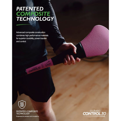 CúlTec Blue / Pink Carbon Fibre Hurley with Free Grip