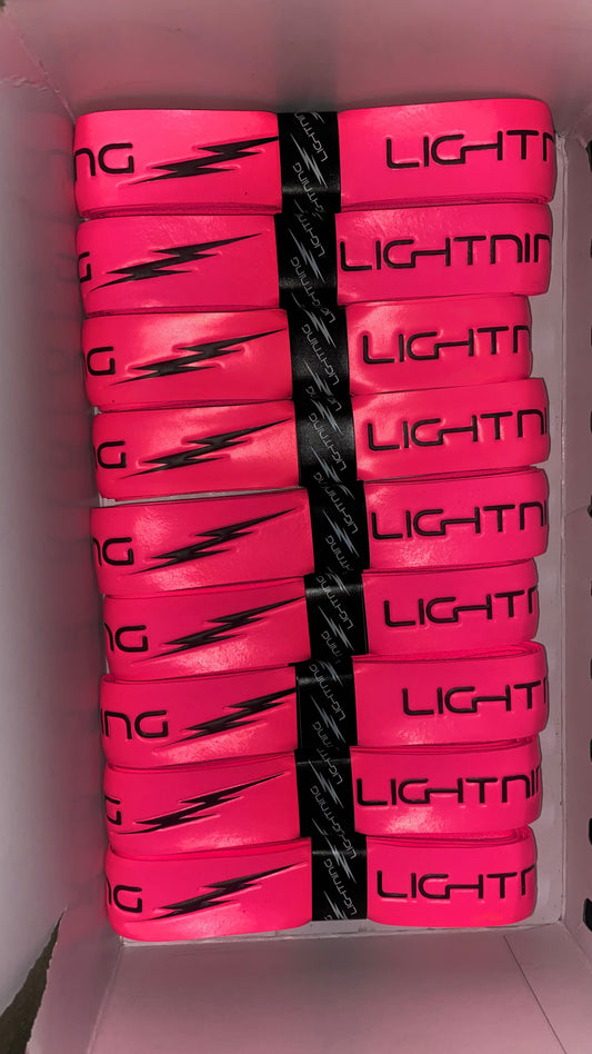 XL Pink/Black Lightning Grips – Now Only €4.99!